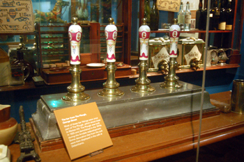 The bar of the Plough at Wardown Museum May 2010